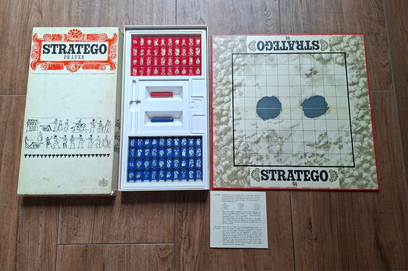 Stratego spel compleet, Ophalen of Verzenden, Zo goed als nieuw