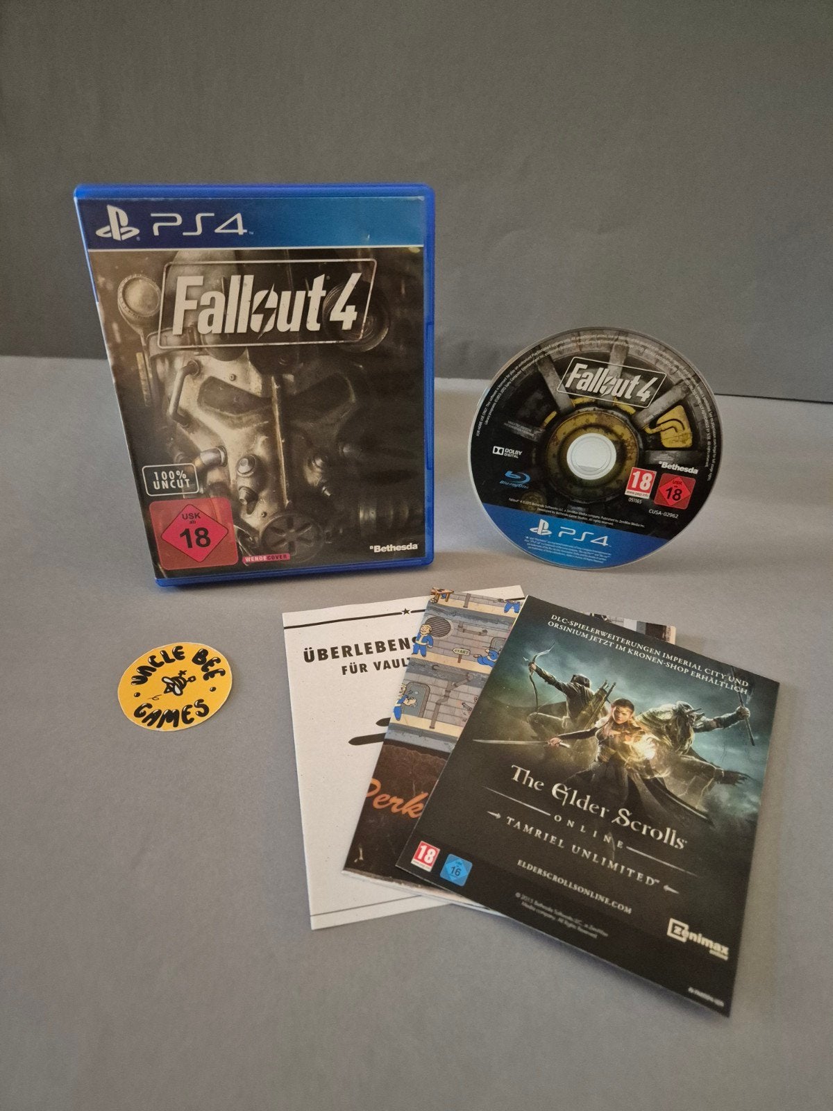 Fallout 4, Vanaf 18 jaar, 1 speler, Zo goed als nieuw, Bethesda Softworks