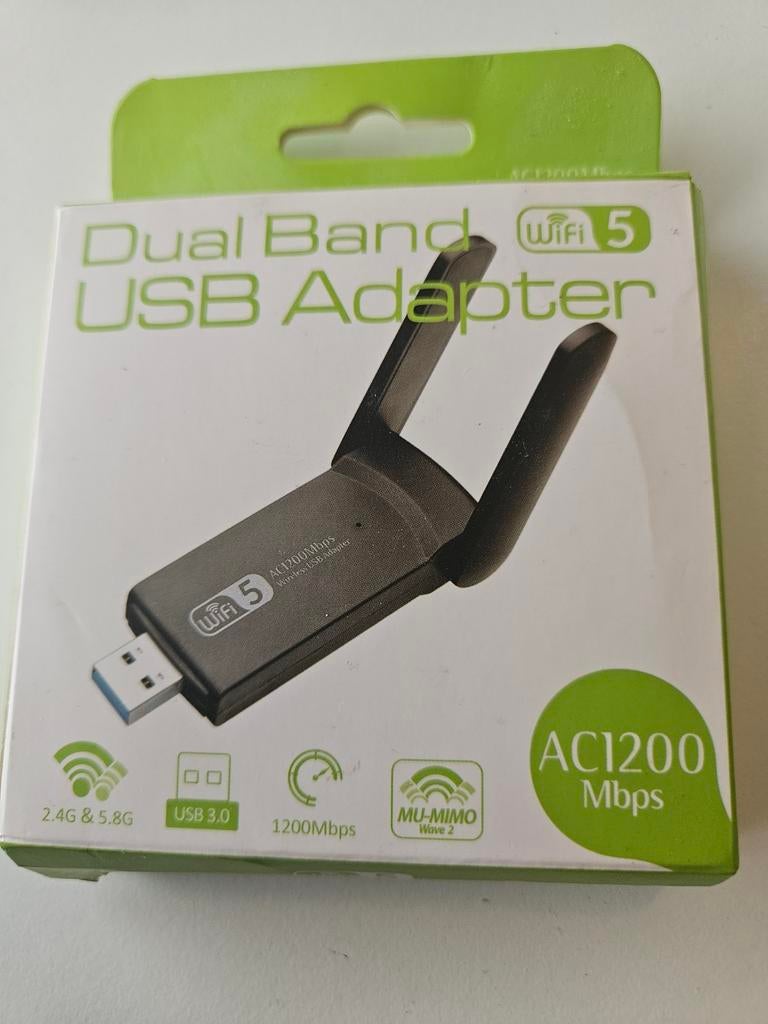 Wifi USB adapter, Ophalen of Verzenden, Nieuw, Overig, 2 GB