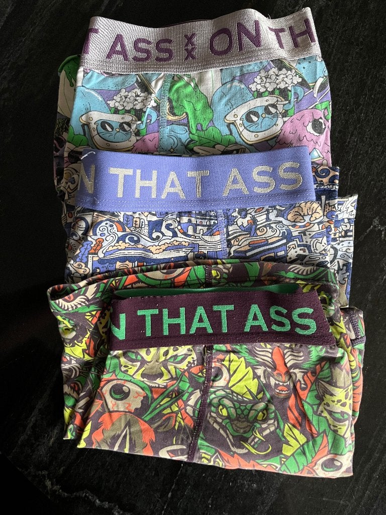Boxer set ondergoed on that ass, Ophalen, Overige kleuren, On That Ass, Boxer