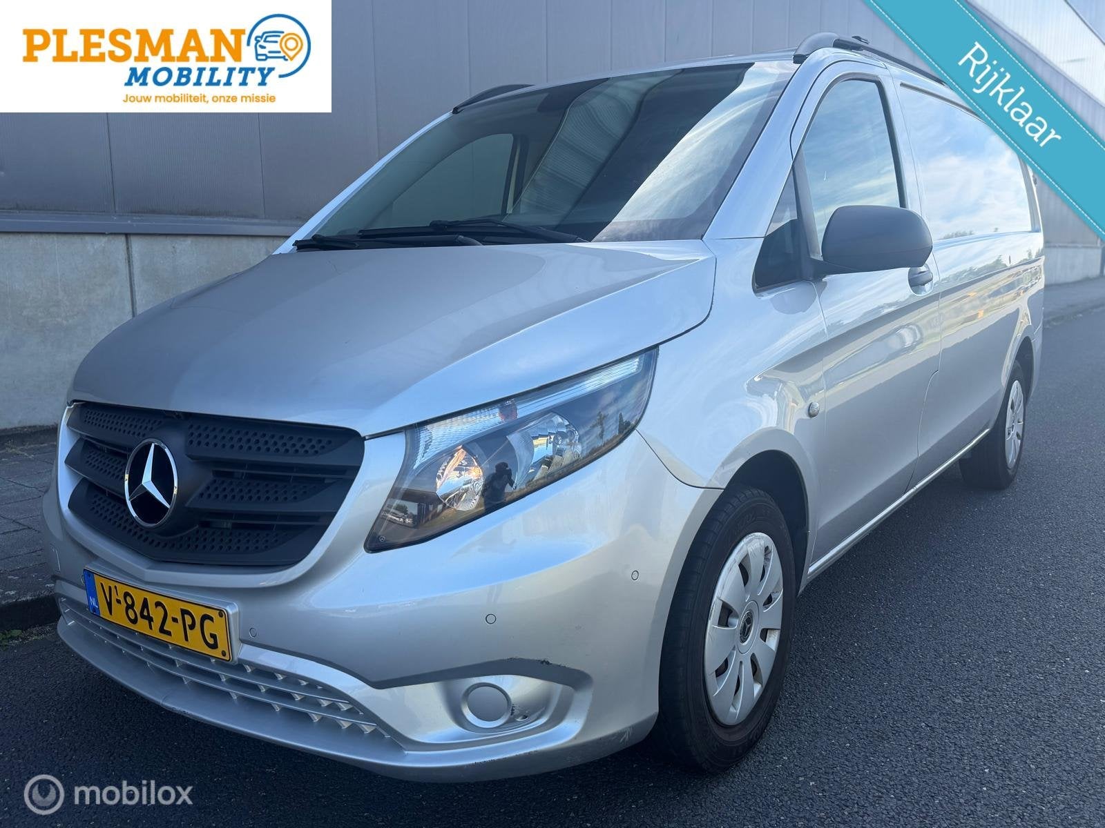 Mercedes Vito Bestel 111 CDI Functional Lang Euro 6!, Automatische klimaatregeling, Stof, Gebruikt, Euro 6