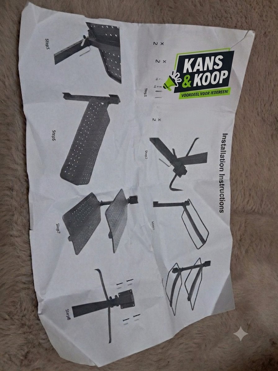 Dual Tray Beamer en Laptop Statief of Projector Standaard Ni, Ophalen of Verzenden, Nieuw