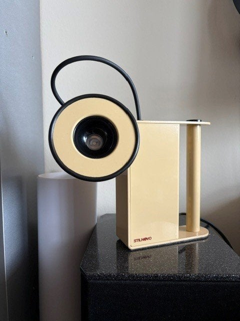 Stilnovo Minibox tafellamp, Beige, Bureaulamp, Inclusief lichtbron, Overige merken