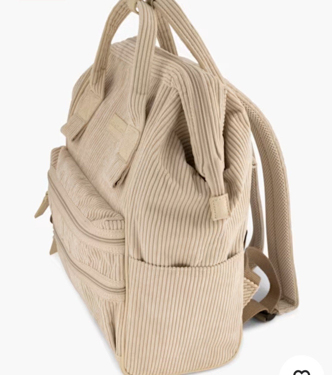 STIJLVOLLE RIB CORDUROY RUGTAS ZGAN!, Overige merken, 25 tot 40 cm, Ophalen of Verzenden, Zo goed als nieuw