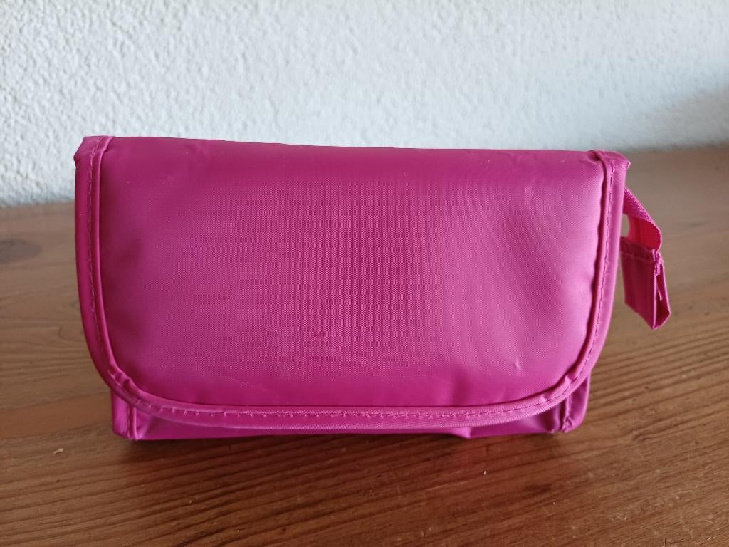 Dames make up tasje Roze (zgan), Ophalen of Verzenden, Zo goed als nieuw, Roze, Dame
