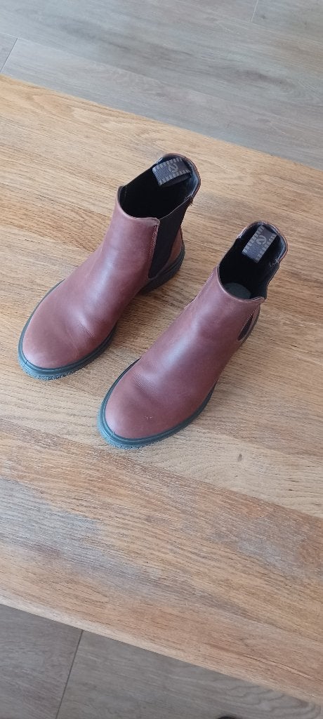 ecco dameslaars mt.37, Kleding | Dames, Schoenen, Ecco, Bruin, Lage of Enkellaarzen, Ophalen of Verzenden