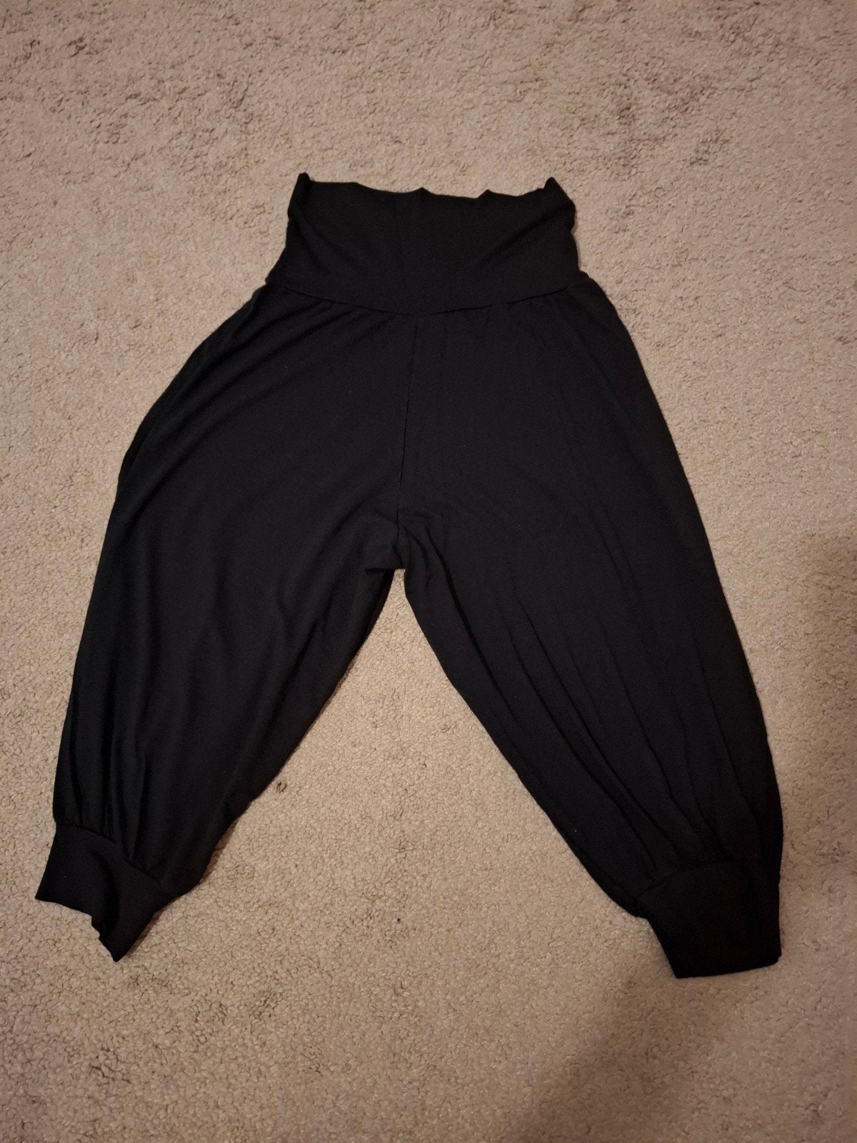 zwarte harembroek one size, Maat 38/40 (M), Zwart, Ophalen of Verzenden, Zo goed als nieuw