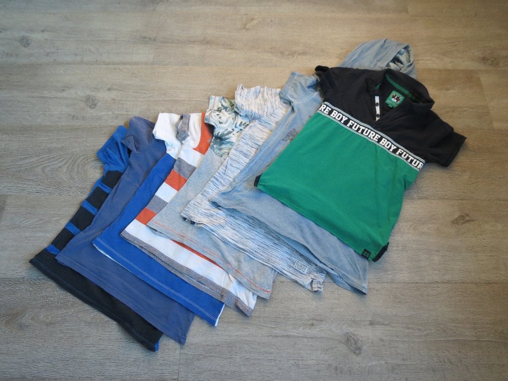 Shirts korte mouw maat 128/134, Ophalen of Verzenden, Zo goed als nieuw, Jongen, Shirt of Longsleeve