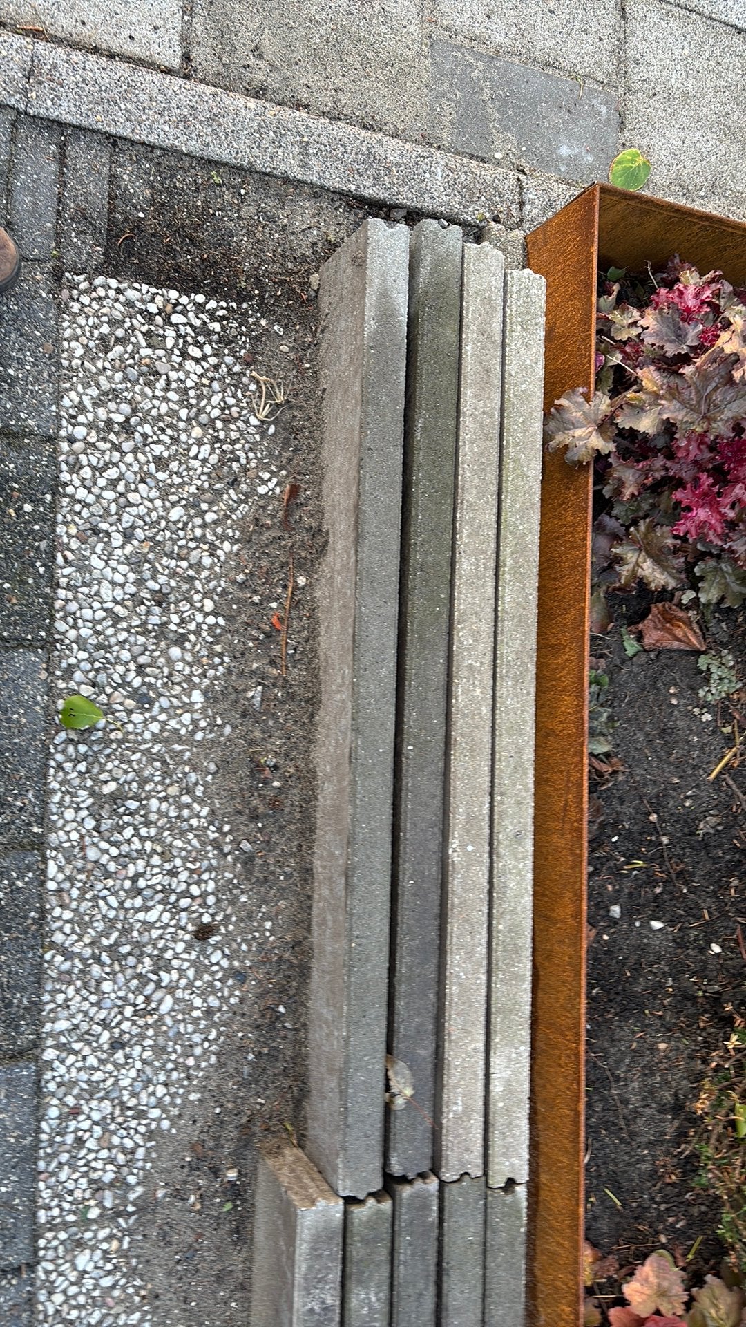 14x opsluitband beton 100/15/5, Ophalen, Beton, Minder dan 5 m², Overige typen
