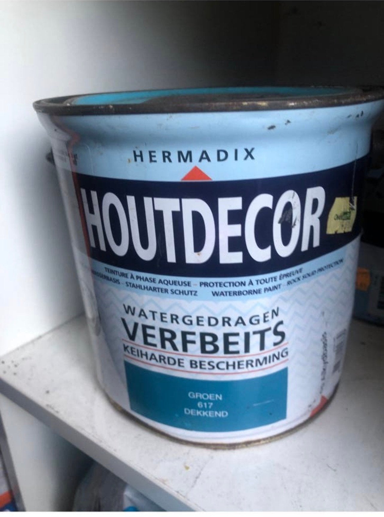 Hermadix Houtdecor Verfbeits, Doe-het-zelf en Verbouw, Verzenden, Zo goed als nieuw, Beits