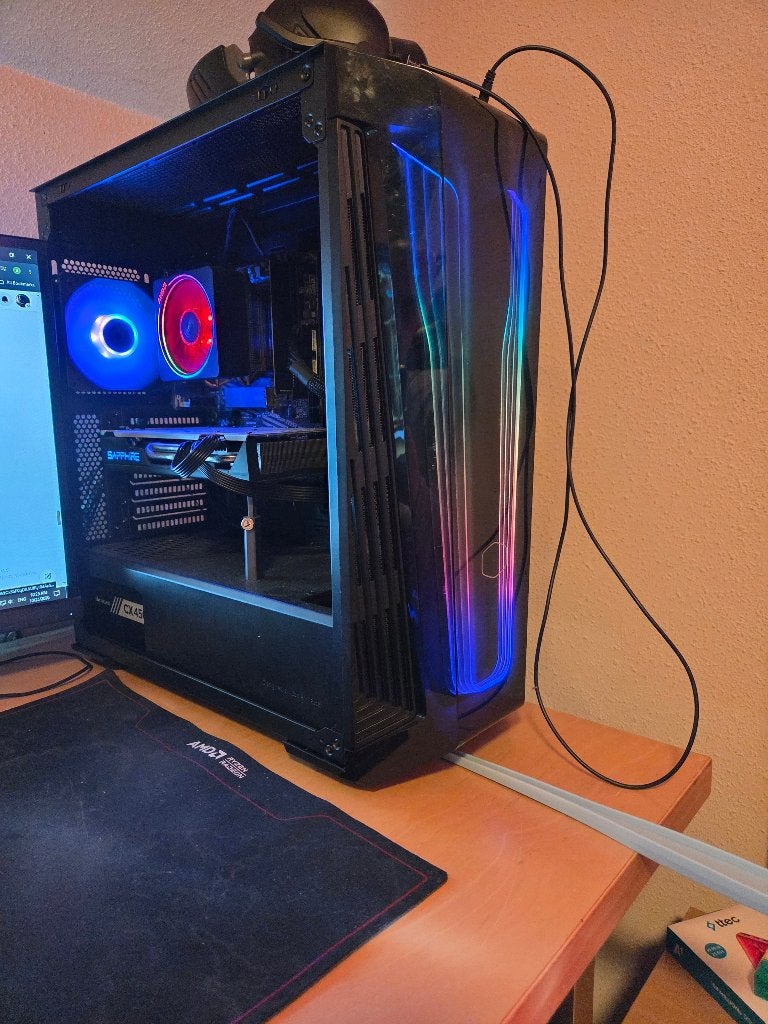 Gaming PC Ryzen+Radeon, Ophalen, 8 GB, Zo goed als nieuw, Gaming