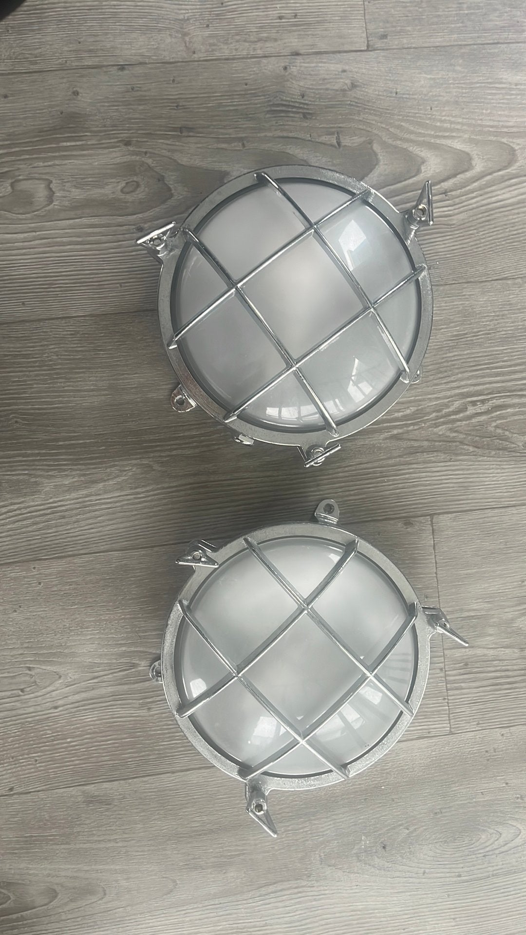 Nautische plafondlampen, Ophalen, Gebruikt, Metaal, Plafondlamp