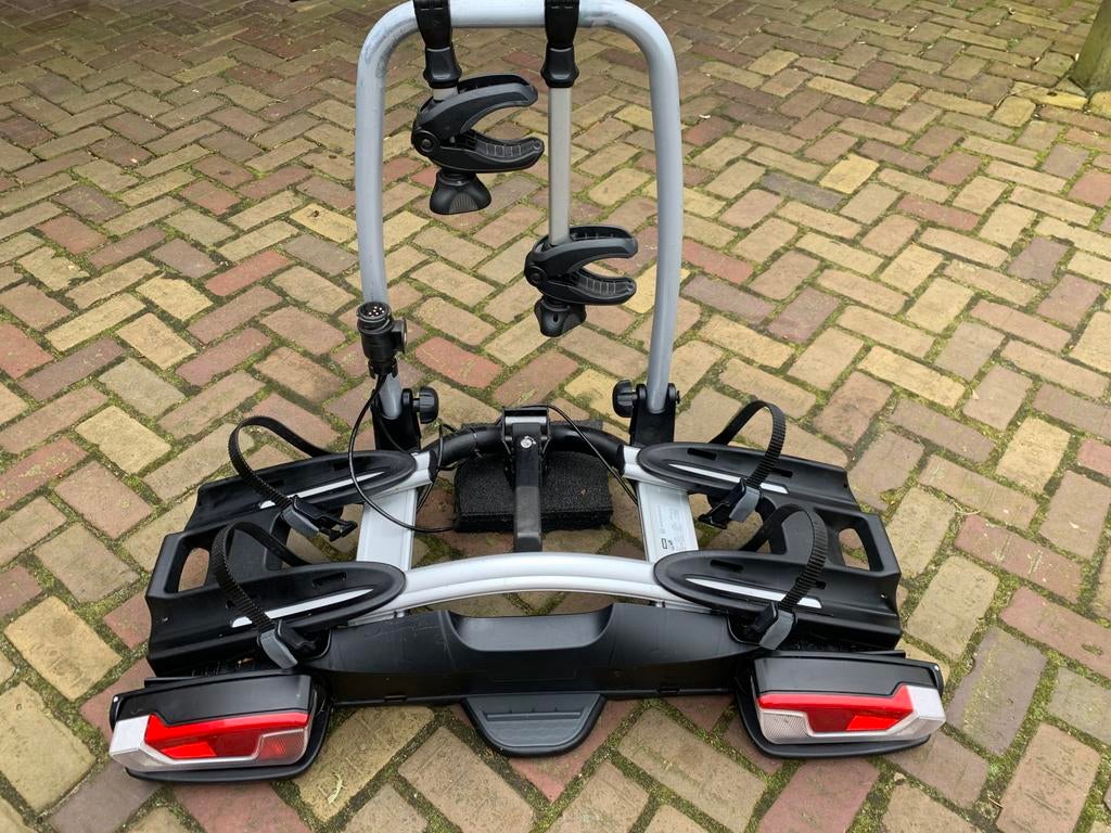 Z.G.A.N. ! Thule Velocompact fietsendrager voor 2 el. fiets., Ophalen, Zo goed als nieuw, Trekhaakdrager