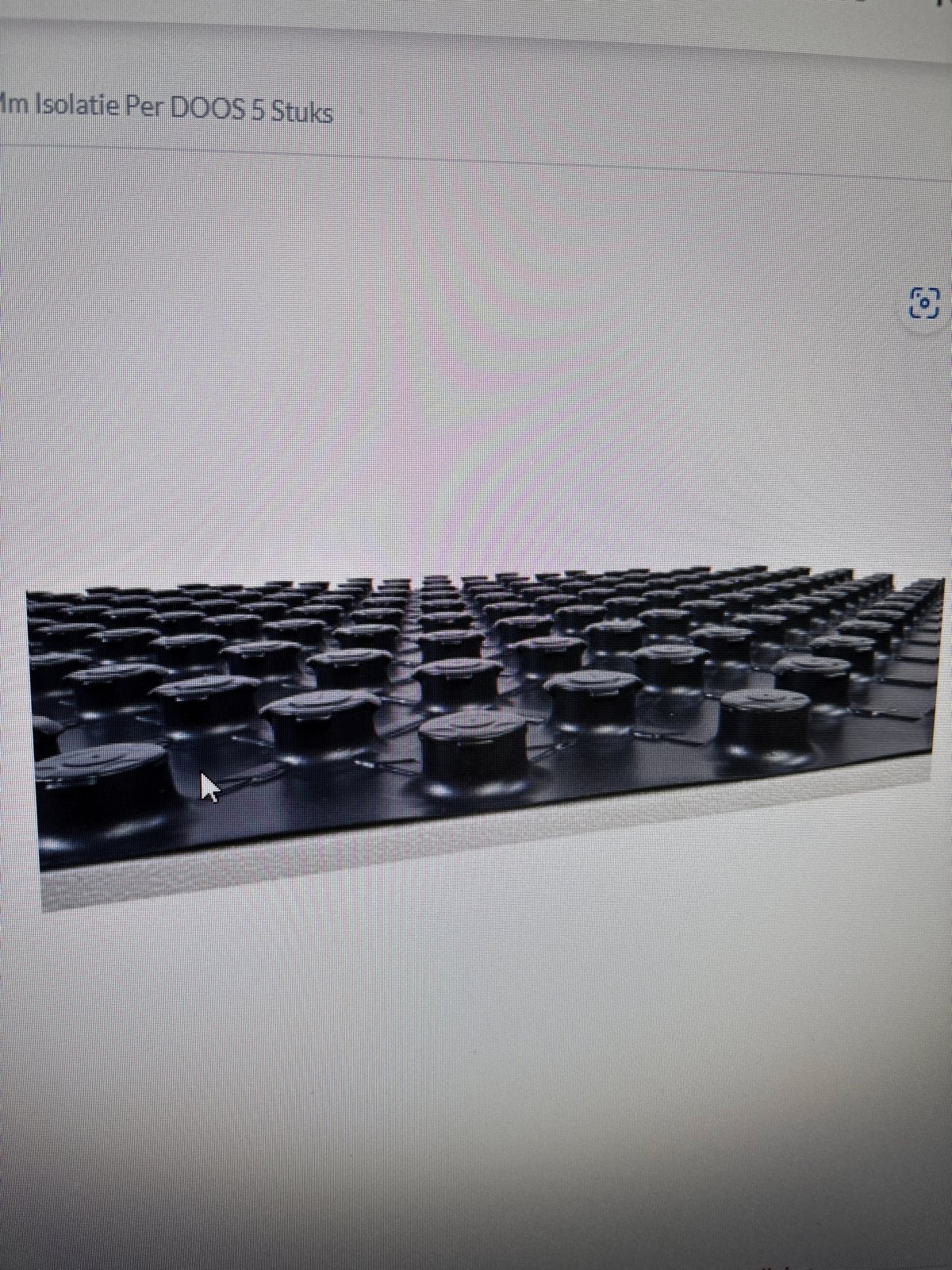 12x Noppenplaat isolatie 40mm voor vloerverwarming (5 stuks), Ophalen, Overige materialen, 4 tot 8 cm, 10 tot 15 m²