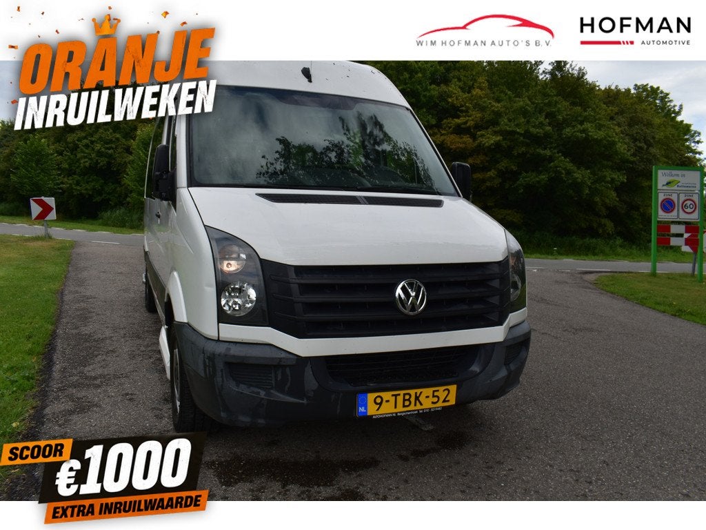 Volkswagen Crafter 35 2.0 TDI L2H1 Combi 9Pers Airco Rolstoe, 13 km/l, Achterwielaandrijving, Gebruikt, 116 pk