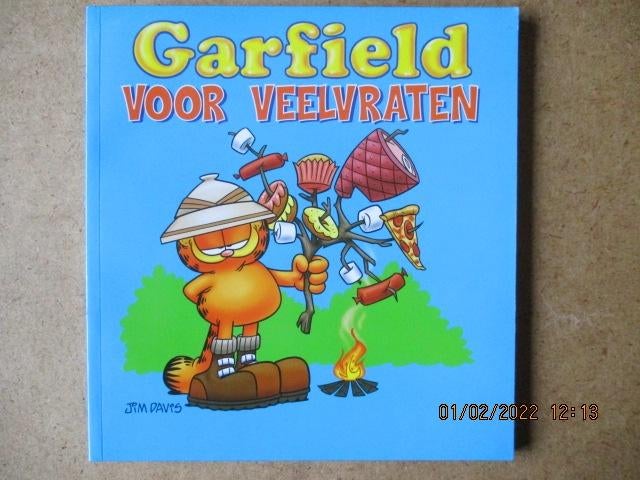 adv5607 garfield voor veelvraten, Eén stripboek, Ophalen, Gelezen