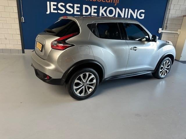 Nissan Juke 1.6 DIG-T Connect Edition |190 PK | bj.2015,kleu, Auto's, Voorwielaandrijving, Gebruikt, Euro 6, 360° camera