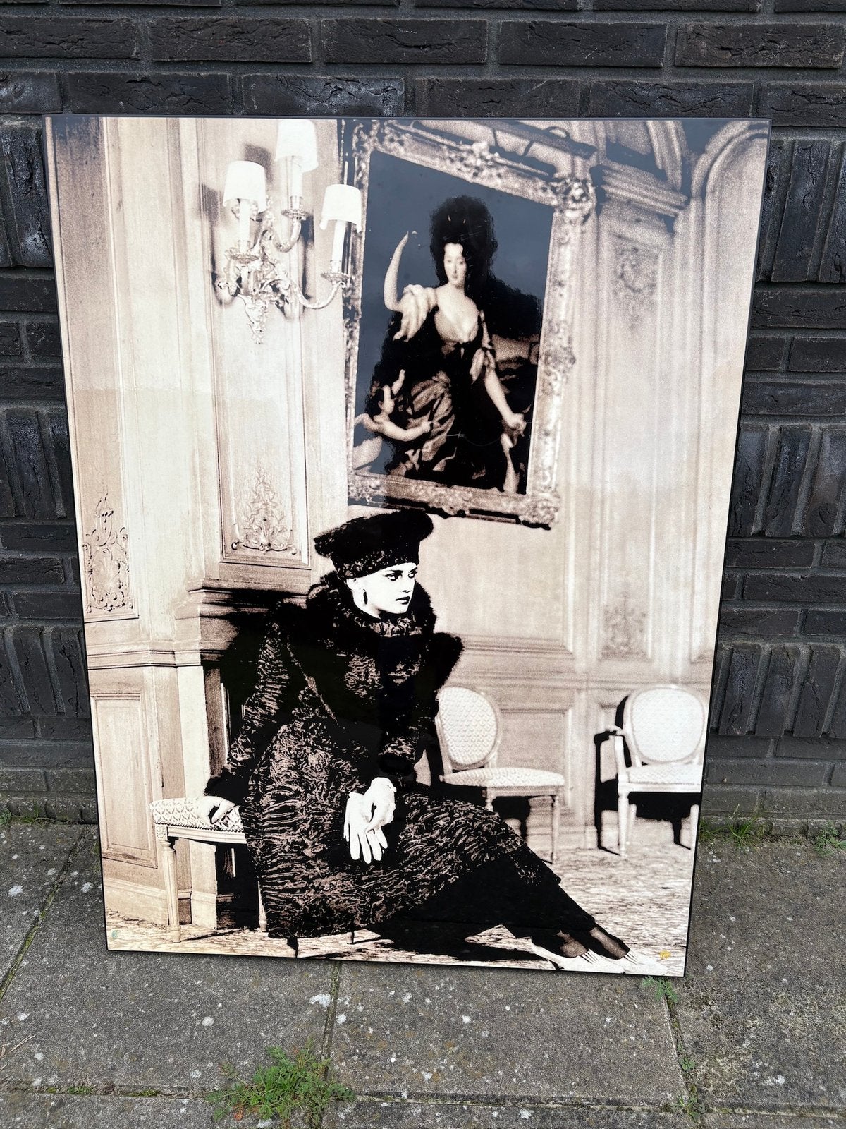 Plexiglas foto 90x120 cm en 4 cm diep, Ophalen, 100 tot 150 cm, Zo goed als nieuw, 75 tot 100 cm