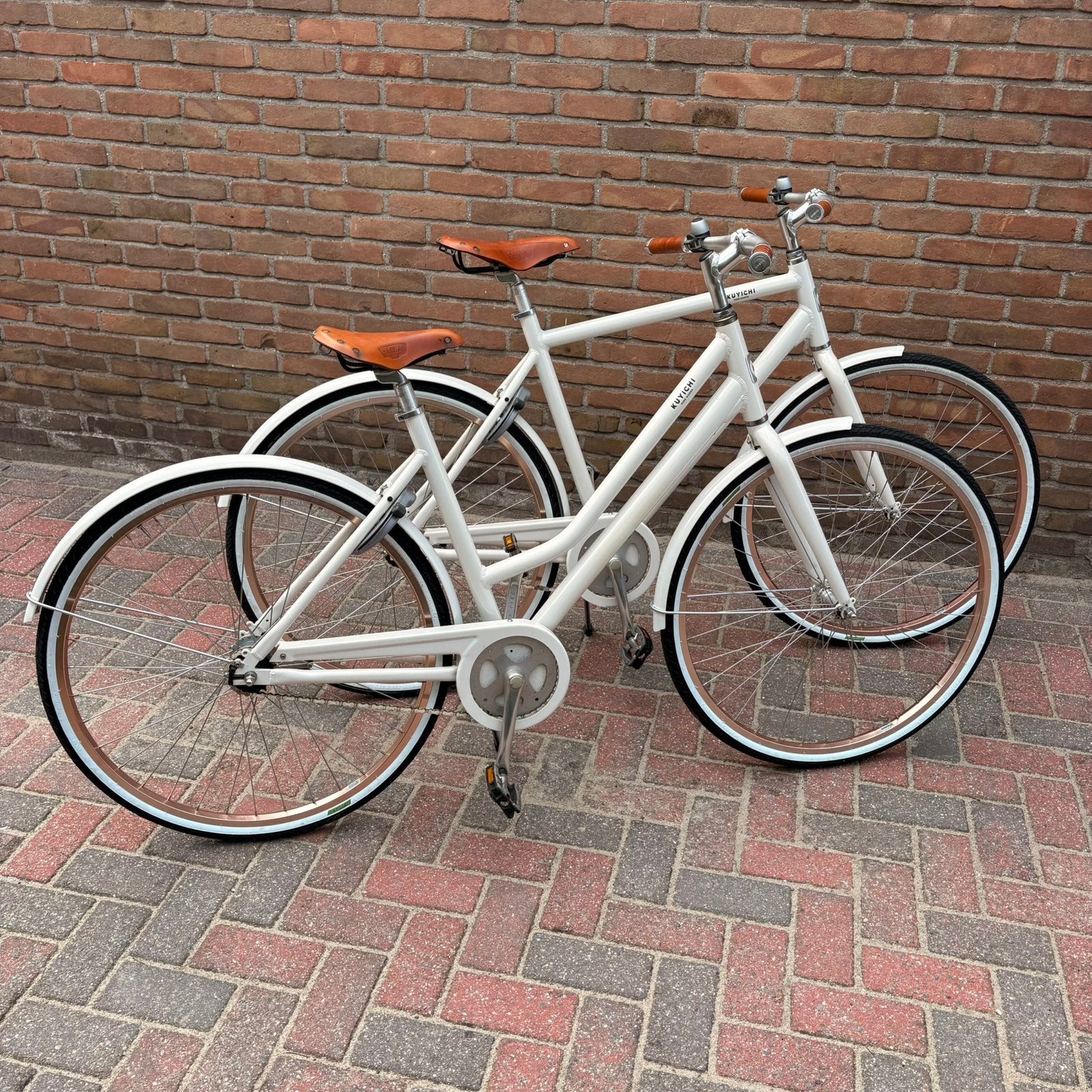 Cortina x KUYICHI | limited edition stadsfietsen, Terugtraprem, Versnellingen, Zo goed als nieuw, 57 tot 61 cm