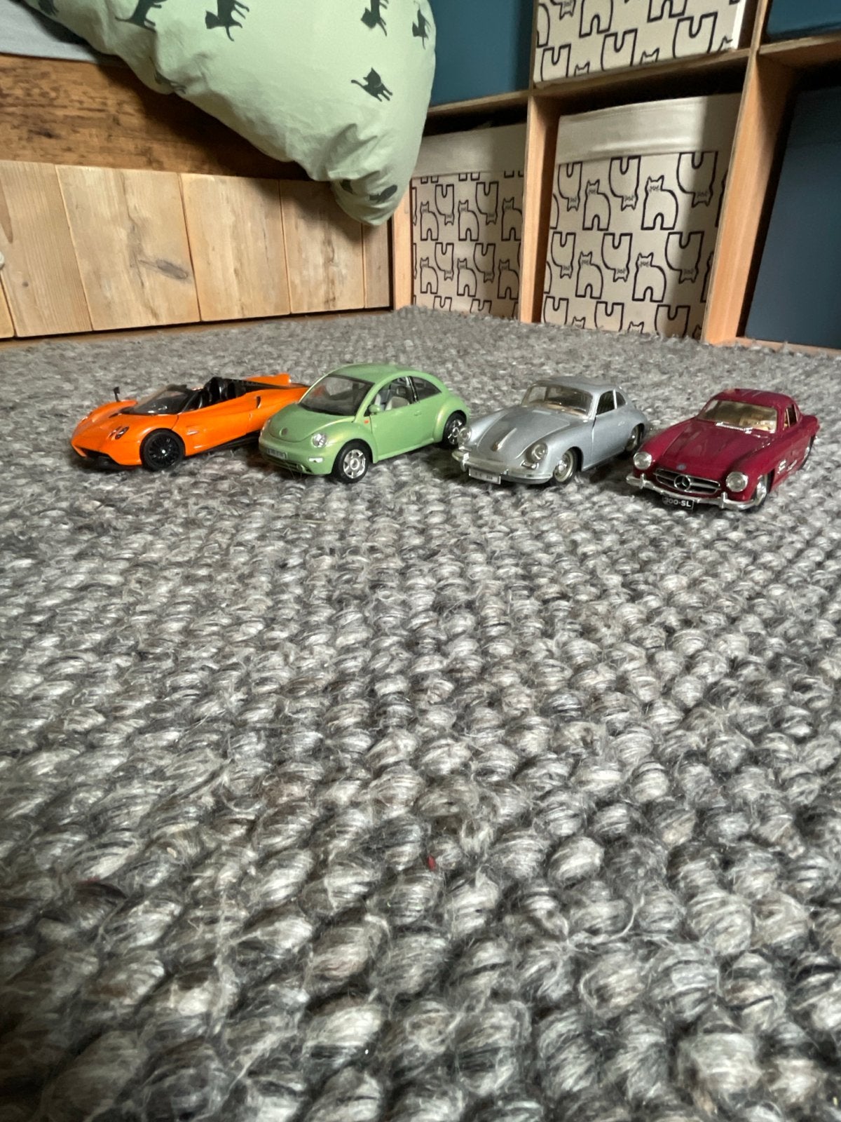Set van 4 modelauto's - Leuk voor verzamelaars!, Ophalen of Verzenden, Gebruikt, Auto, Overige merken