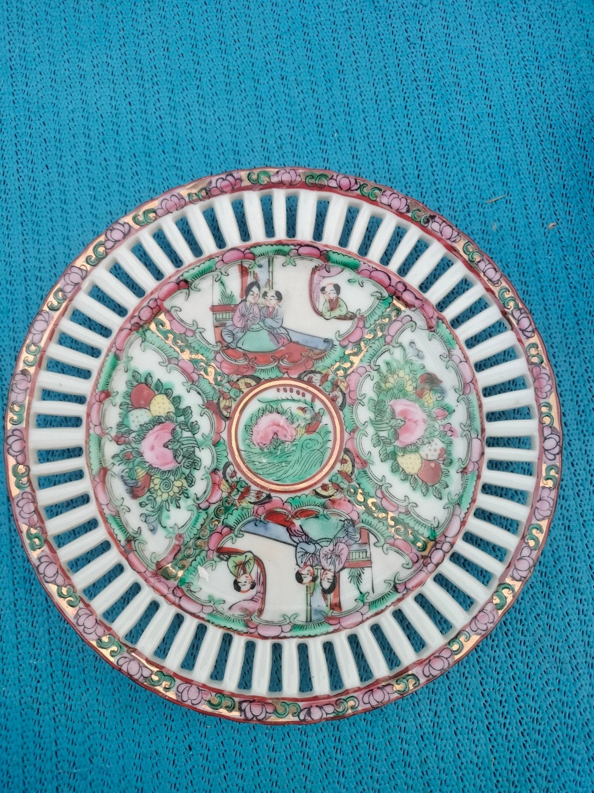 Chinees sierbordje / wandbordje, Ophalen of Verzenden