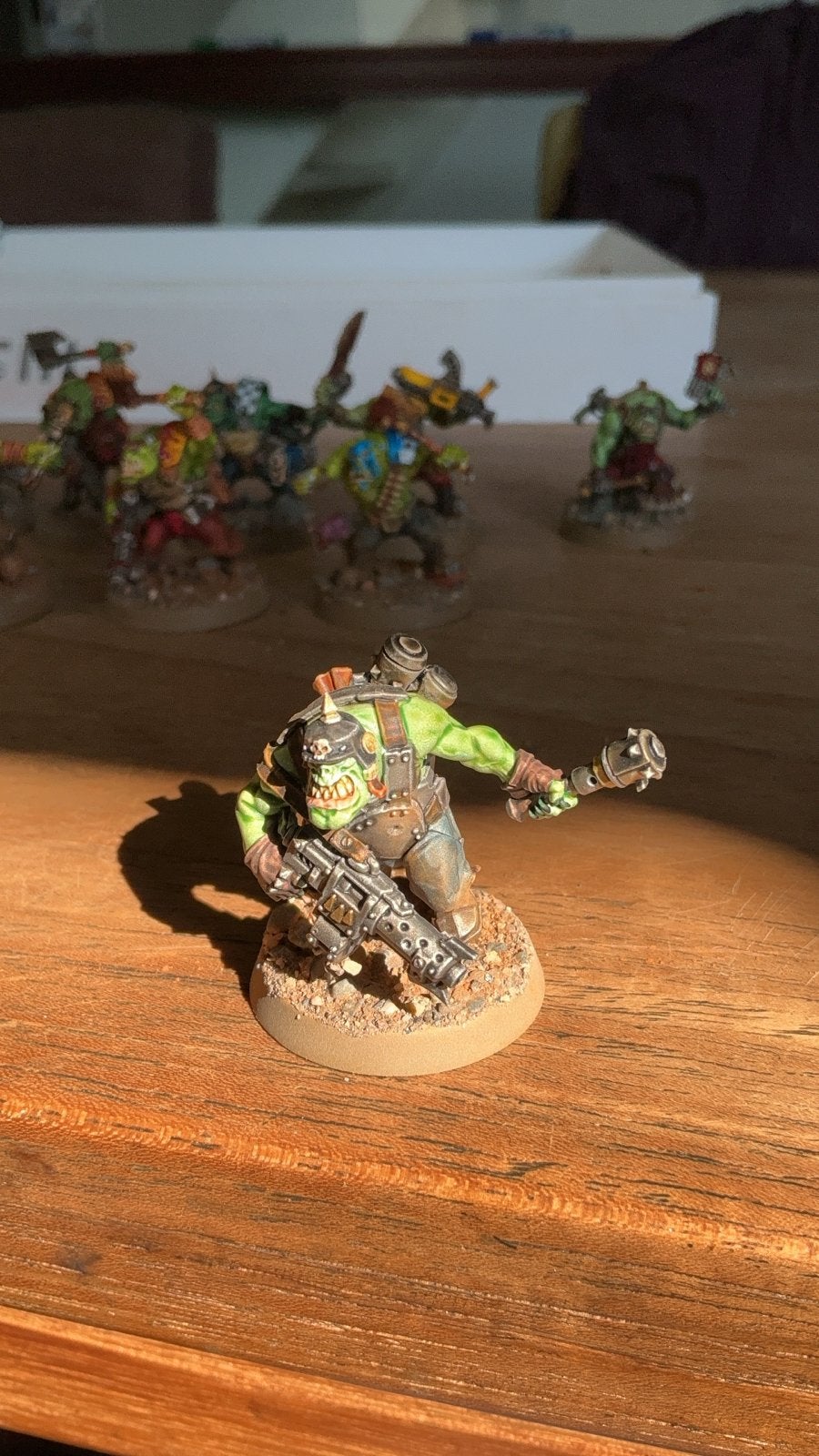 Warhammer 40K: 10 man Armageddon Ork Squad (11e editie), Gebruikt, Figuurtje(s), Ophalen of Verzenden, Warhammer 40000