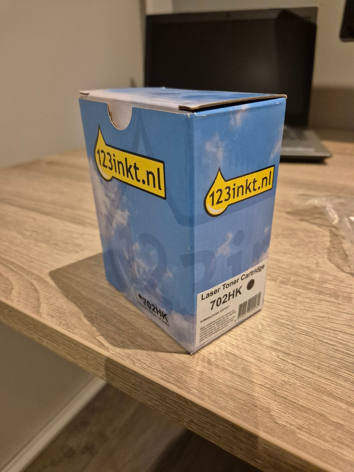 123inkt Laser Toner Cartridge 702HK - Nieuw, Zwart-en-wit printen, Printer, Nieuw, Ophalen of Verzenden