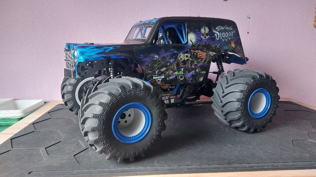 Losi LMT Son-uva Digger Monstertruck 4WD, Elektro, Auto offroad, Nieuw, Ophalen of Verzenden