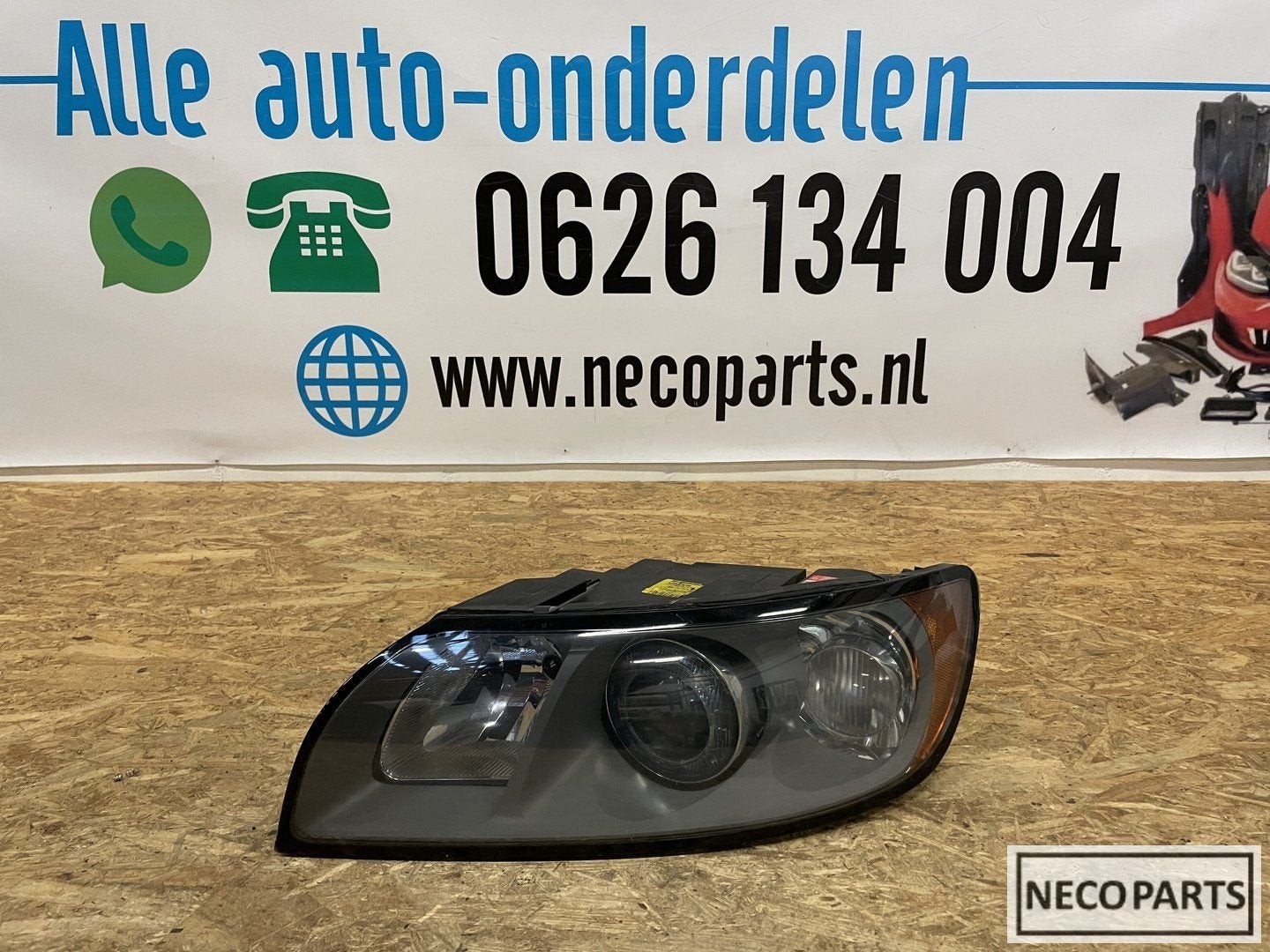 VOLVO S40 V50 XENON KOPLAMP LINKS ORIGINEEL 30698652, Auto-onderdelen, Verlichting, -, -, -