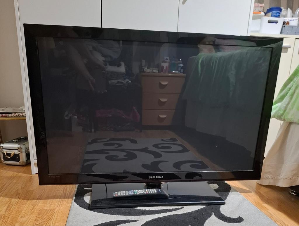Samsung TV 42 inch (107 cm) – Werkt Perfect – Scherp Beeld!, Ophalen, Gebruikt, 50 Hz, LCD