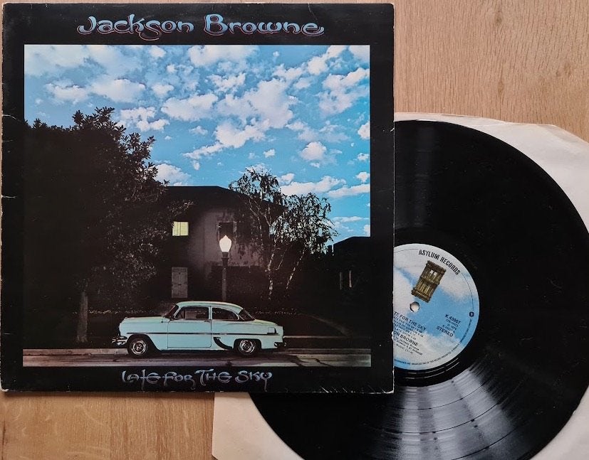 JACKSON BROWNE - Late for the sky ( LP ), Cd's en Dvd's, Vinyl | Rock, Singer-songwriter, Originele persing, Ophalen of Verzenden