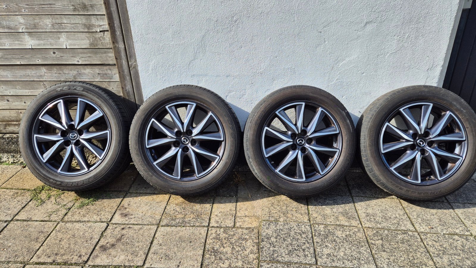 Mazda CX-5 originele 19 inch velgen met TPMS sensoren, Auto-onderdelen, Ophalen, Gebruikt, 19 inch, Velg(en)