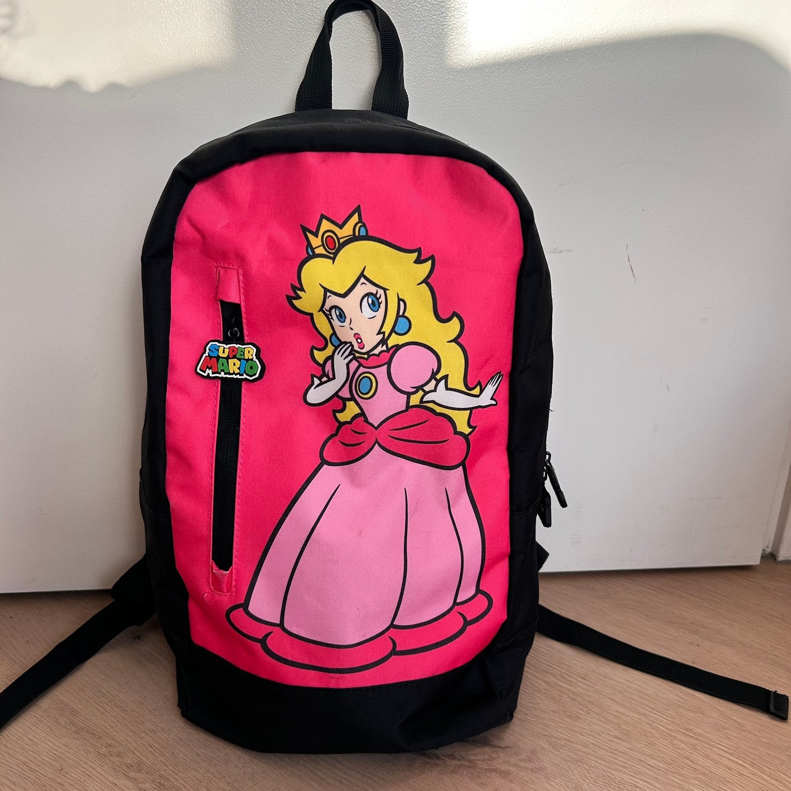 Nintendo Super Mario Princess Peach rugzak 45 cm, Gebruikt, 25 tot 40 cm, Ophalen of Verzenden, Overige merken