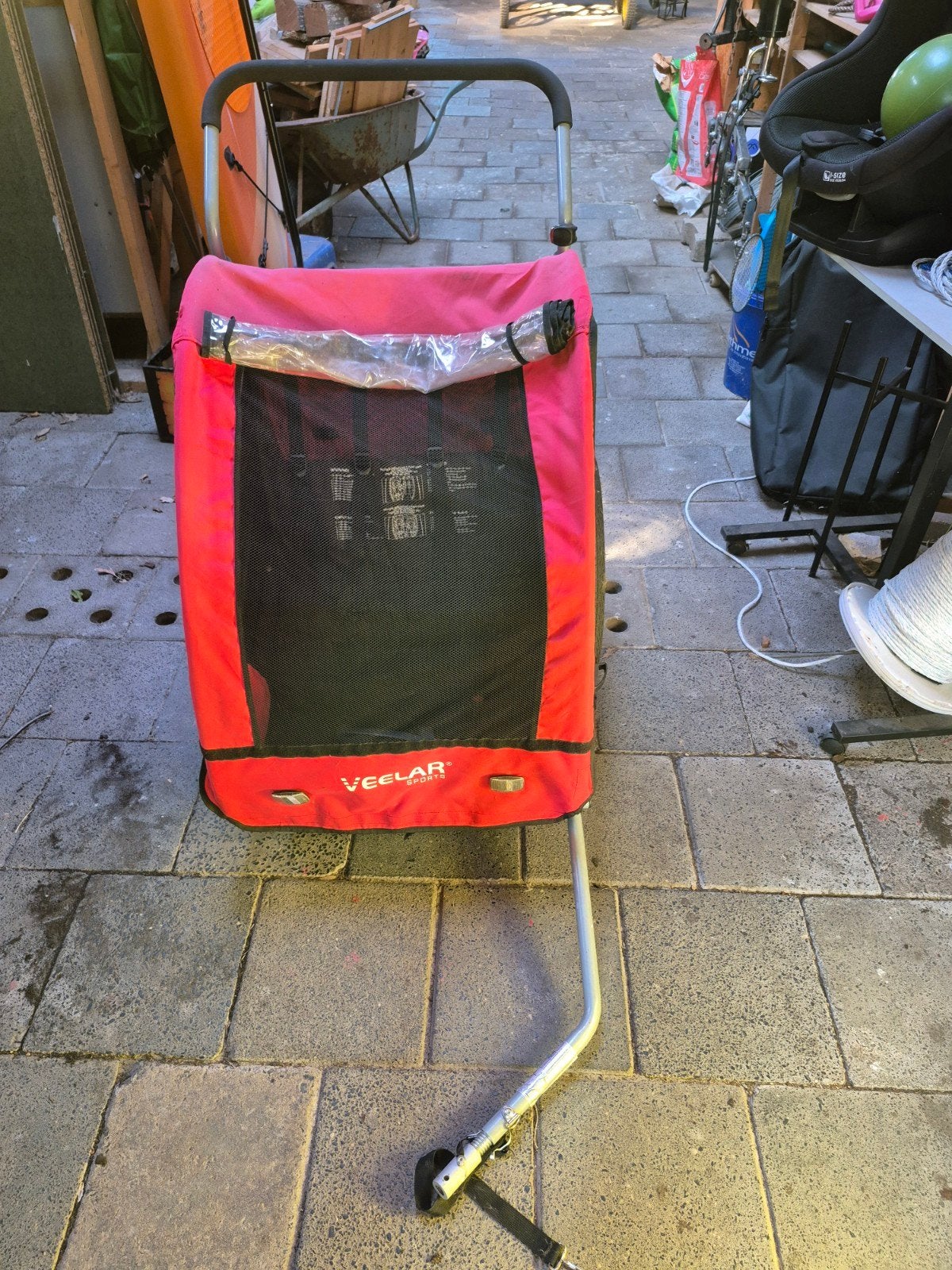 Fietskar om te bouwen tot kinderwagen, Fietsen en Brommers, Fietsaccessoires | Aanhangers en Karren, Ophalen, Gebruikt, 40 tot 60 kg