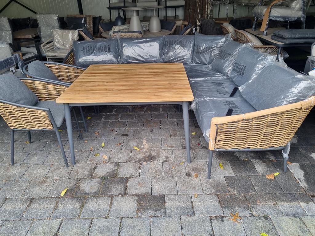 GARDEN IMPRESSIONS LOUNGESET SAN VITO VAN €2100 nu €999, Ophalen, Nieuw