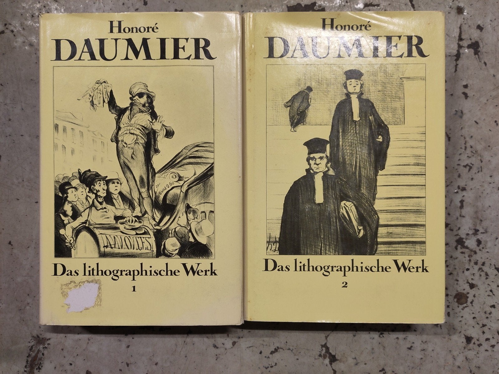 Daumier Das lithographische Werk deel 1 en 2, Boeken, Honore Daumier, Ophalen of Verzenden, Zo goed als nieuw, Schilder- en Tekenkunst