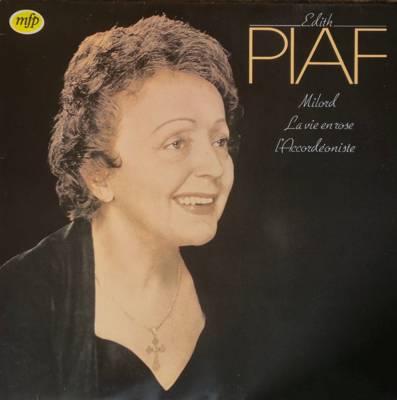 Edith Piaf - Milord / La Vie en Rose LP (Goede Conditie), Cd's en Dvd's, Ophalen of Verzenden, Gebruikt, 12 inch, LP
