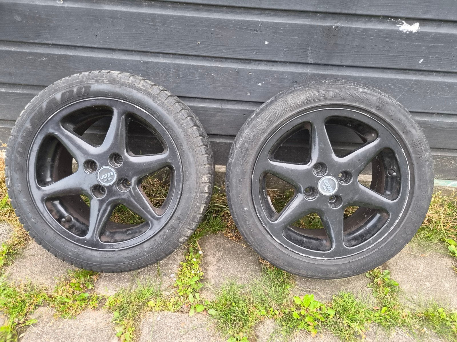 2x Viper by Rial velgen voor aanhanger of caravan, Ophalen of Verzenden, Gebruikt
