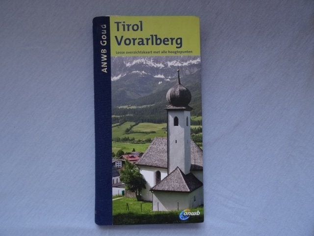 anwb reisgids Tirol en Voralberg / gouden serie/ met kaart, Boeken, Europa, Nieuw, Ophalen of Verzenden, Reisgids of -boek