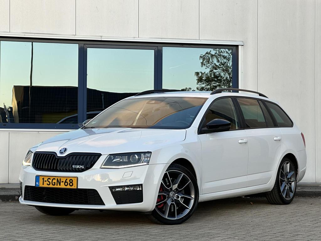 Skoda Octavia Combi 2.0 TSI RS 220PK l Canton Audio l Drivin, Auto's, Skoda, 730 kg, Gebruikt, 4 cilinders, 1984 cc
