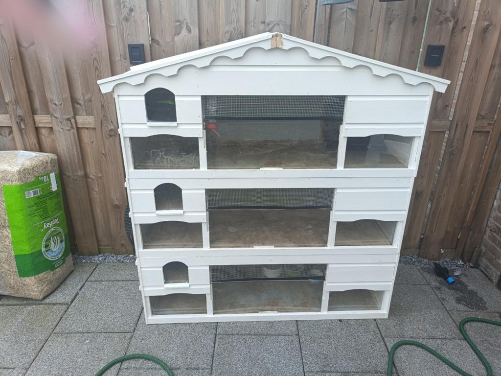 Cavia flat ZSM OPHALEN, Dieren en Toebehoren, Knaagdieren en Konijnen | Hokken en Kooien, Gebruikt, Hok, Cavia, Ophalen