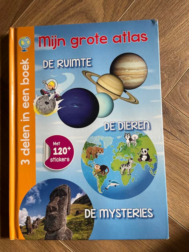 Mijn Grote Atlas: De Ruimte, De Dieren, De Mysterie (Z.G.A.N, Overige atlassen, 2000 tot heden, Ophalen of Verzenden, Zo goed als nieuw