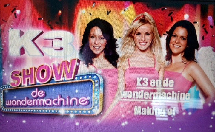 K3 dvd studio 100 show de WONDER MACHINE 2011 🎤, Alle leeftijden, Verzenden, Gebruikt, Muziek en Concerten