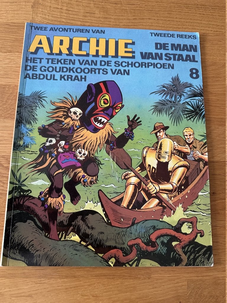Archie - Man van Staal (tweede reeks, nummer 8), Eén stripboek, Ophalen, Gelezen