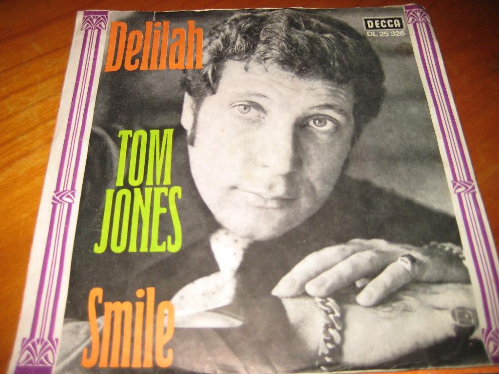 Tom Jones: Delilah, Cd's en Dvd's, Vinyl Singles, Ophalen of Verzenden, Zo goed als nieuw, Pop, Single