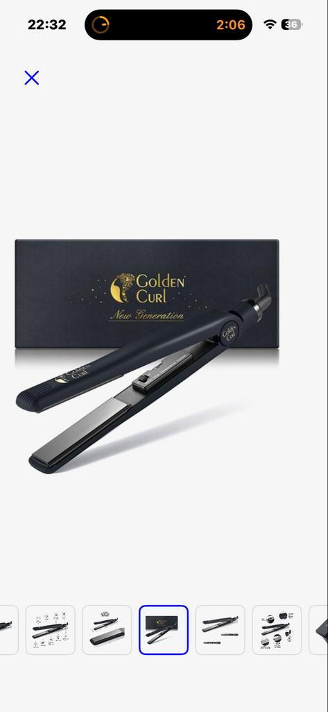 Golden Curl Stijltang Infrarood Nieuw, Ophalen of Verzenden, Nieuw, Krultang of Stijltang