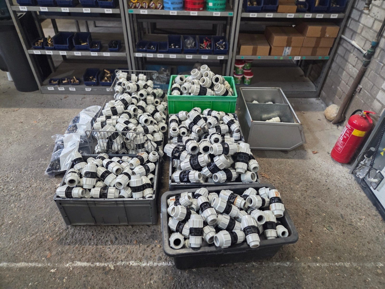 Diverse PE knel Koppelingen en Bochten - Nieuw, Doe-het-zelf en Verbouw, Buizen en Afvoer, Afvoer, Pvc, Nieuw, Ophalen of Verzenden