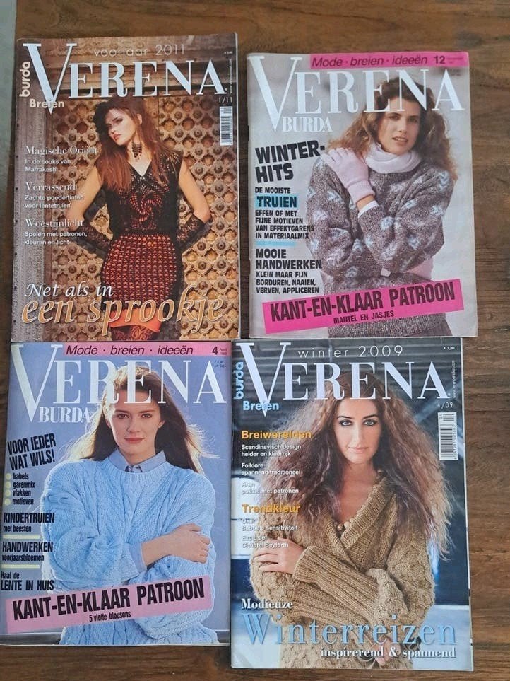 Verena magazines - 4 stuks, Ophalen of Verzenden, Gelezen, Overige typen