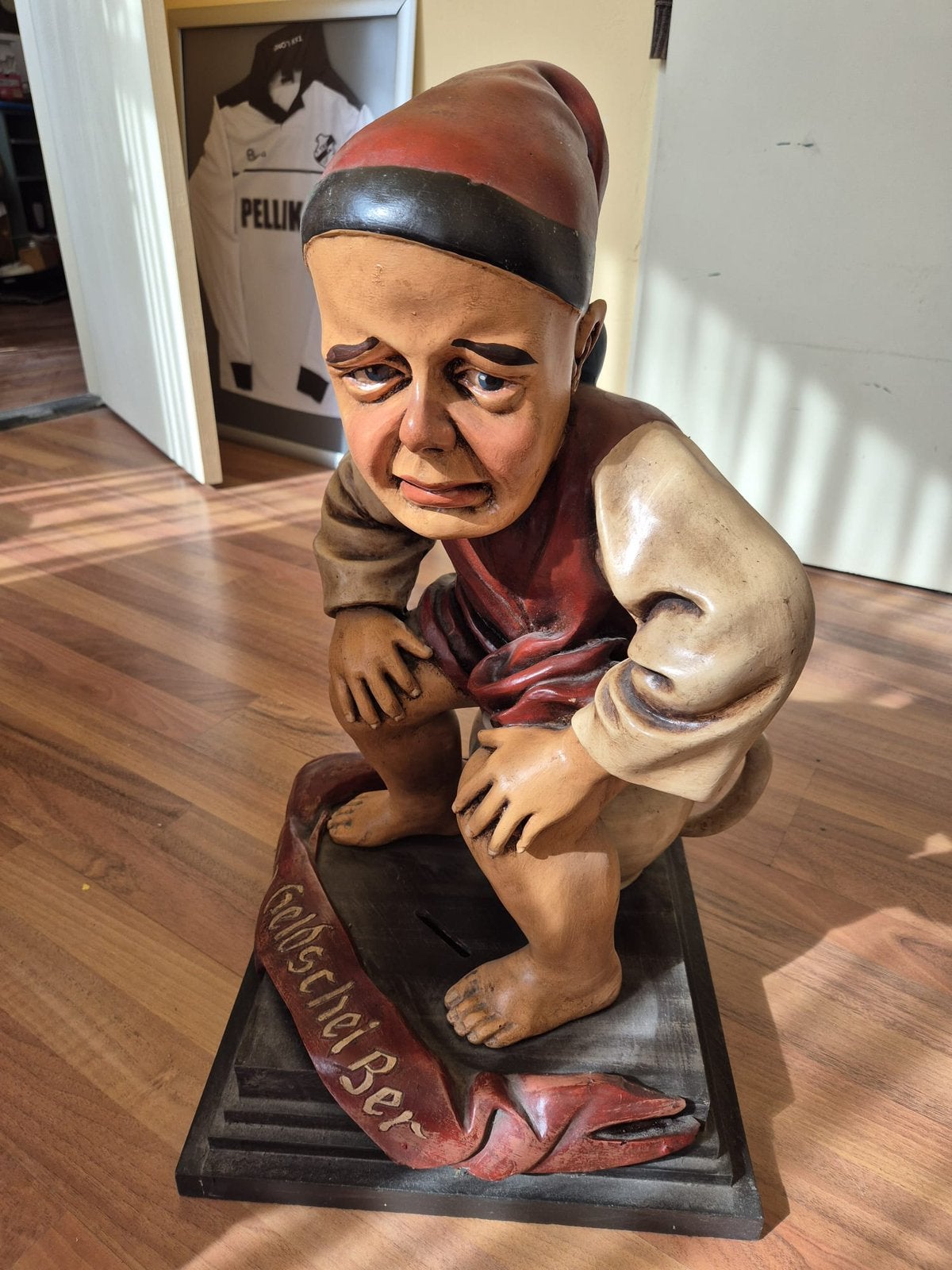 Groot Kruikenzeiker beeld(Tilburg, 013), Ophalen