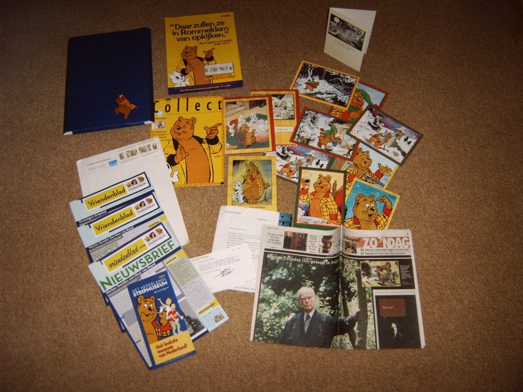 Bommel Curiosa folders, kaarten, postzegels e.a., Ophalen of Verzenden, Olivier B, Bommel en Tom Poes, Gebruikt, Overige typen